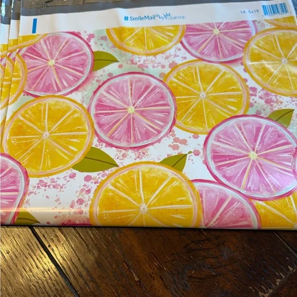 Polymailers: (20) 10x13 or (20) 14.5x19 Lemonade - Picture 3 of 3